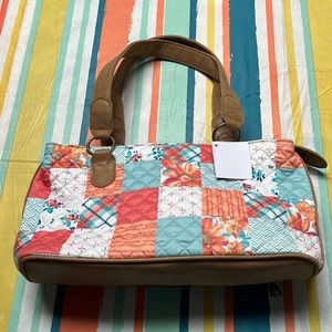 NWT Donna Sharp Papaya Patch Reese Purse